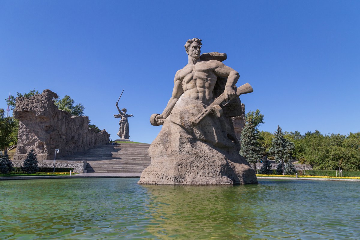 Памятник Мамаев Курган в Волгограде